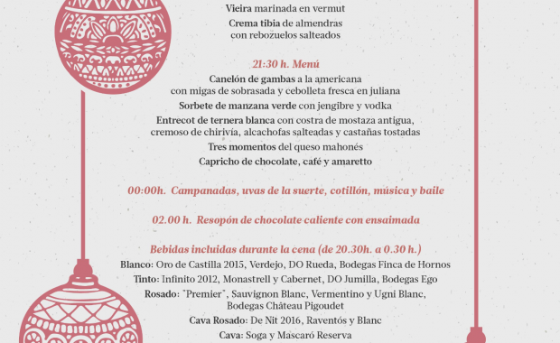 New Year S Eve Menu Christmas 2018